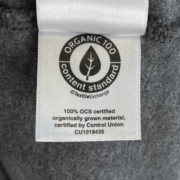 Everlane Uniform Heathered Grey Crew Tee, L - Picture 8 of 8